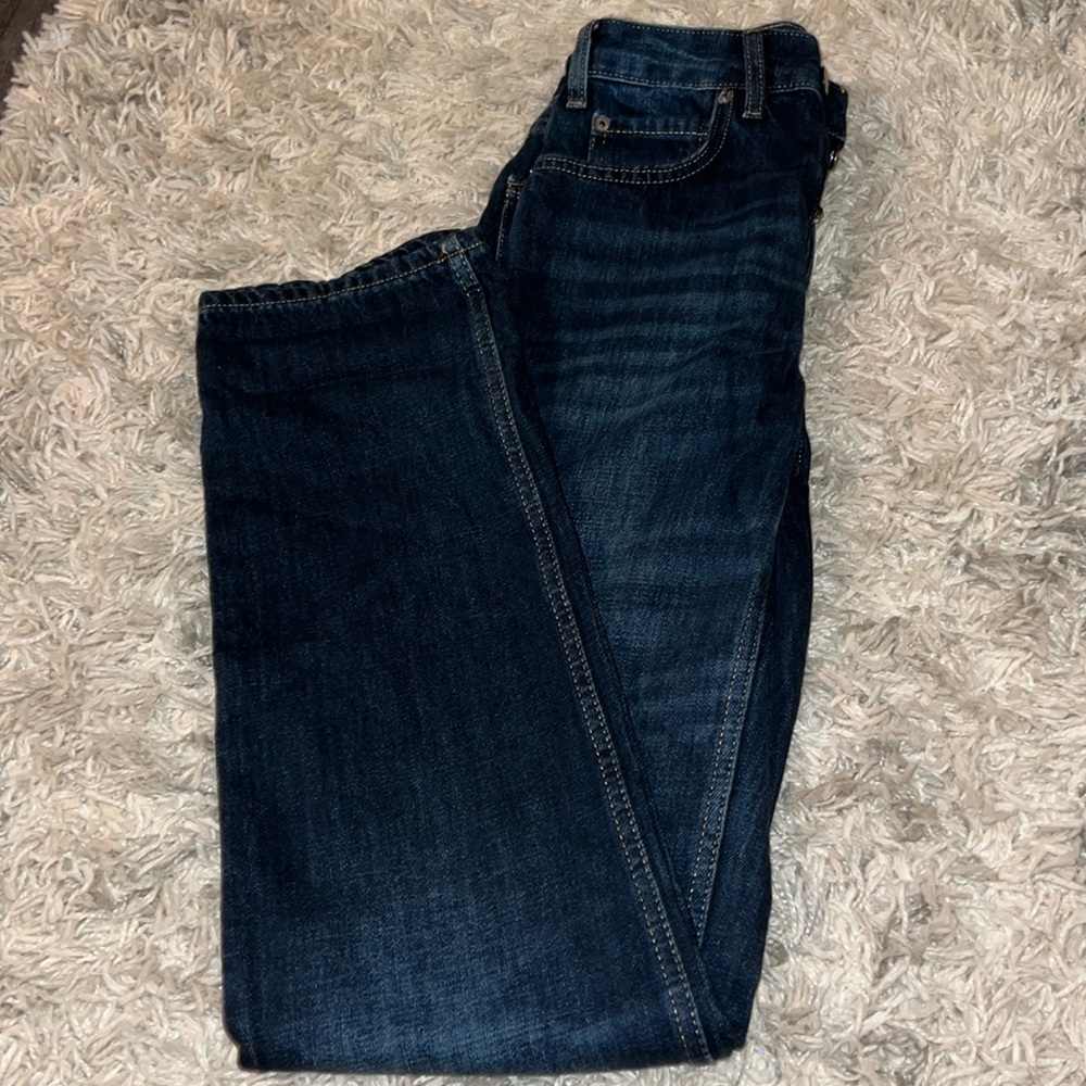 Zara size 0 straight leg jeans
